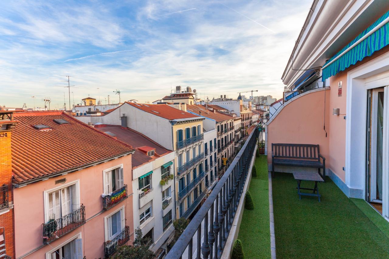 Friendly Rentals Gran Via Terrace Madrid Buitenkant foto